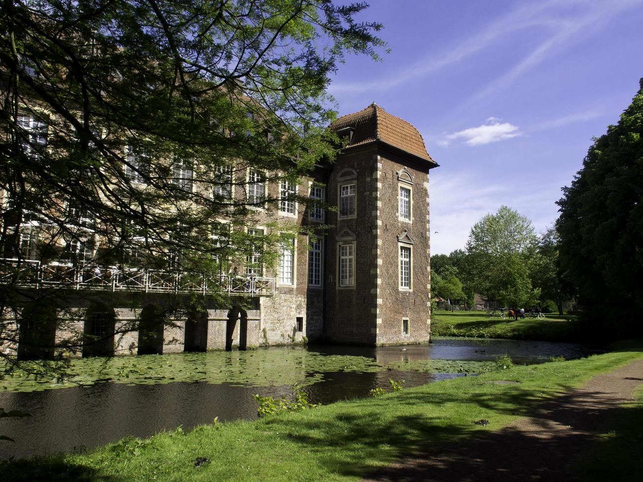 velen, deutschland, 2020 - das schloss velen in deutschland foto