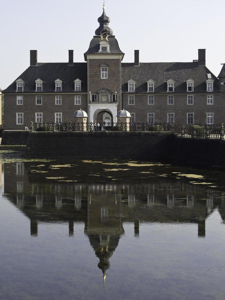 ahaus,deutschland,2021-das schloss ahaus in westfalen foto