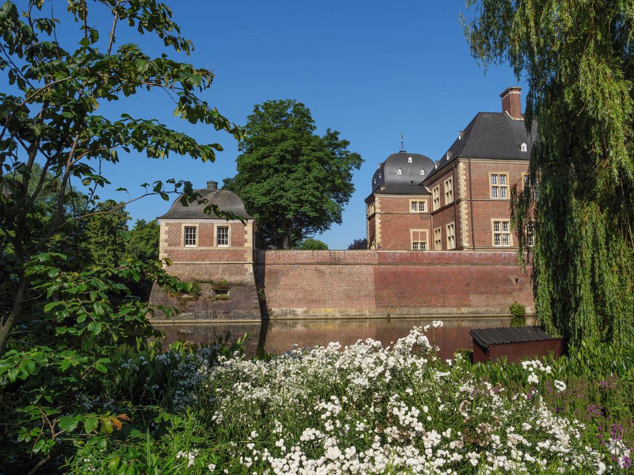 ahaus,deutschland,2021-das schloss ahaus in westfalen foto