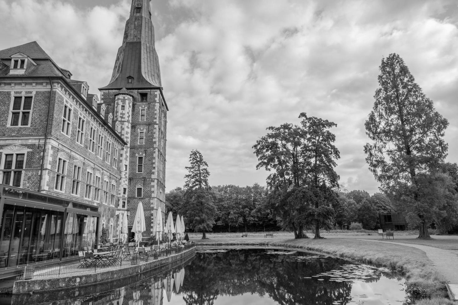 raesfeld, deutschland, 2020 - das schloss raesfeld in deutschland foto