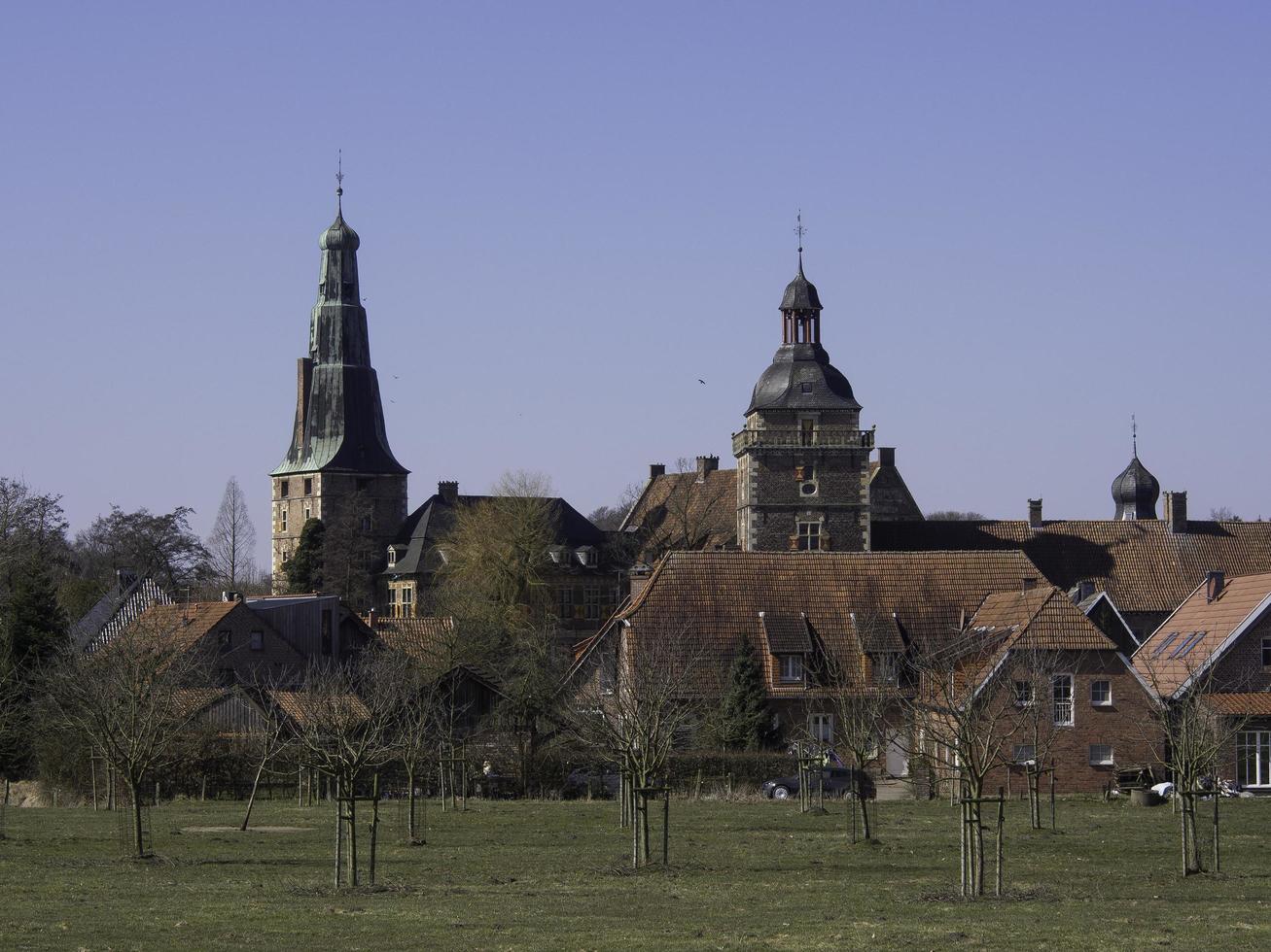 raesfeld, deutschland, 2020 - das schloss raesfeld in deutschland foto