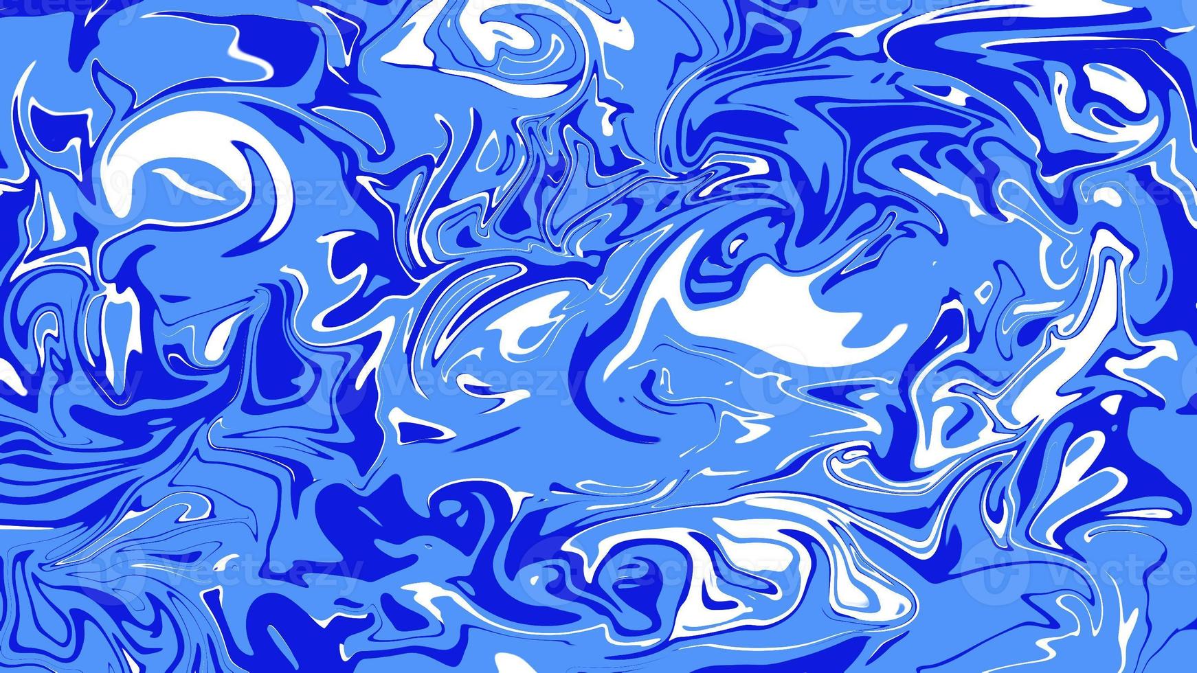 abstrakter blauer und weißer wellenflüssigkeitshintergrund foto