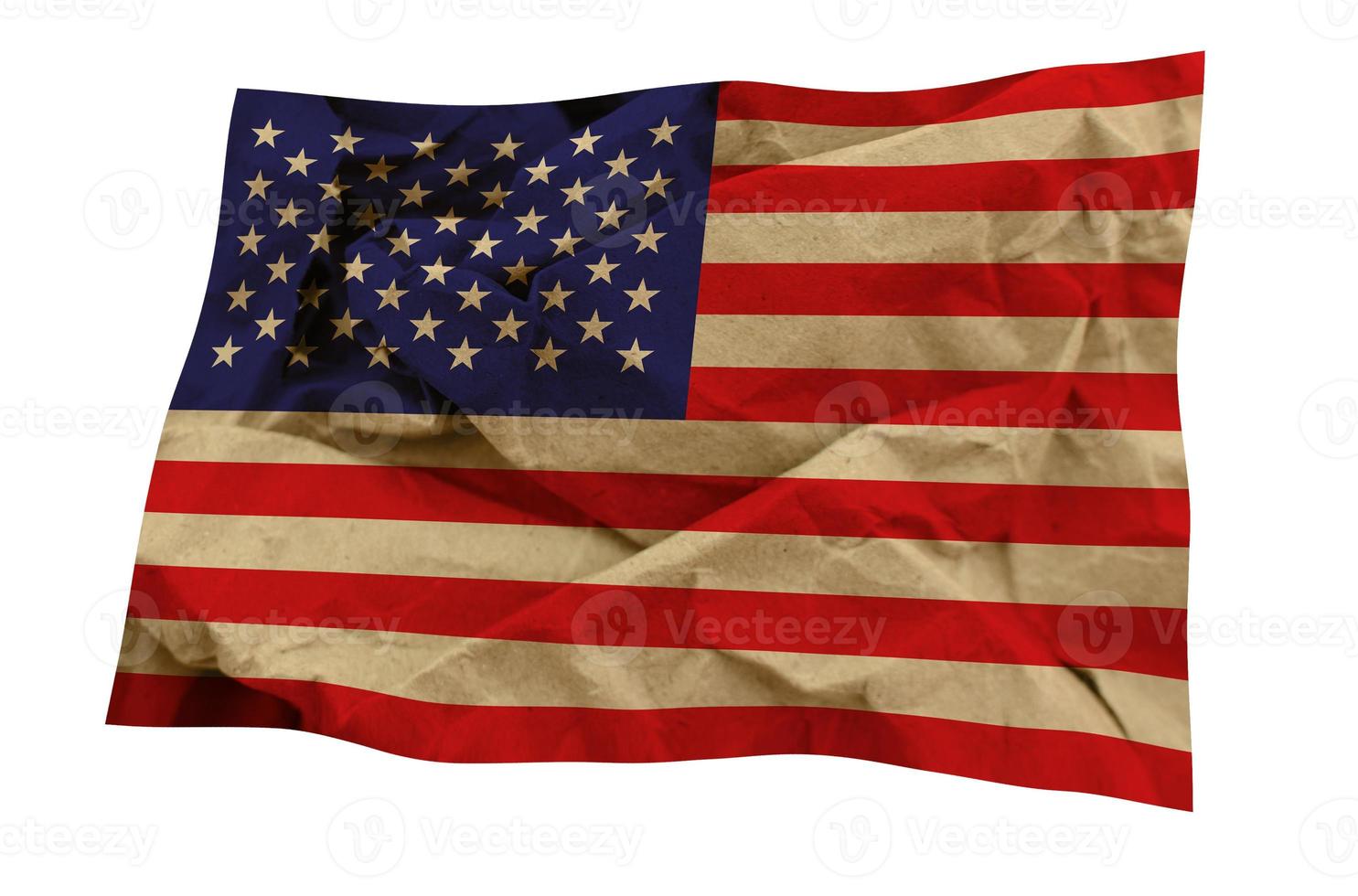 strukturierte usa-flagge foto