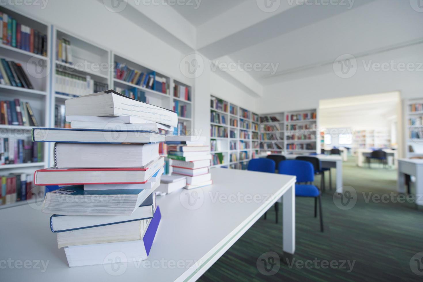 Bibliotheksstudienkonzept foto