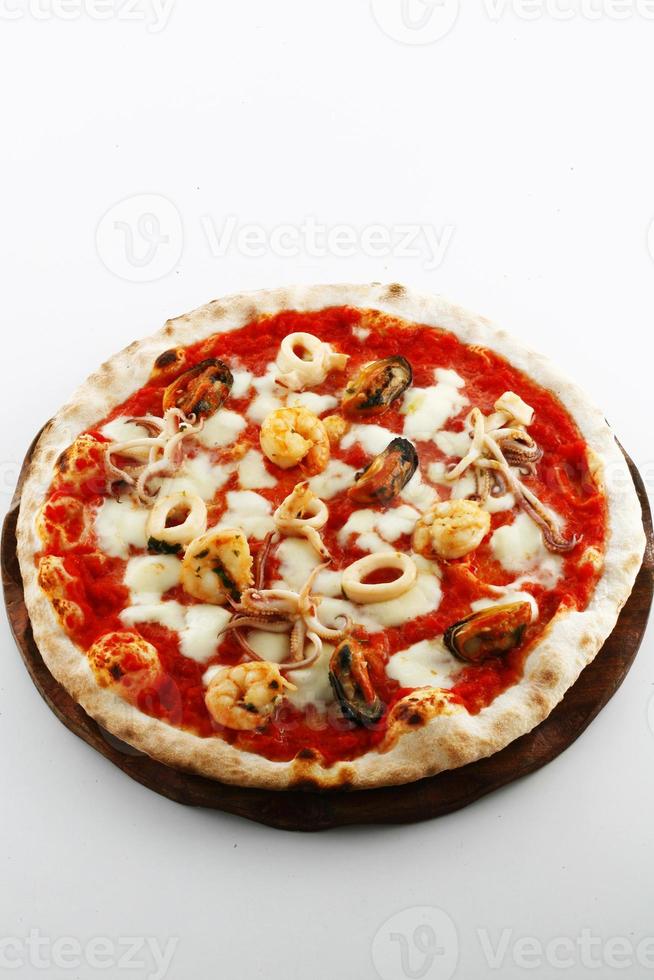 Pizza italienisches Essen foto