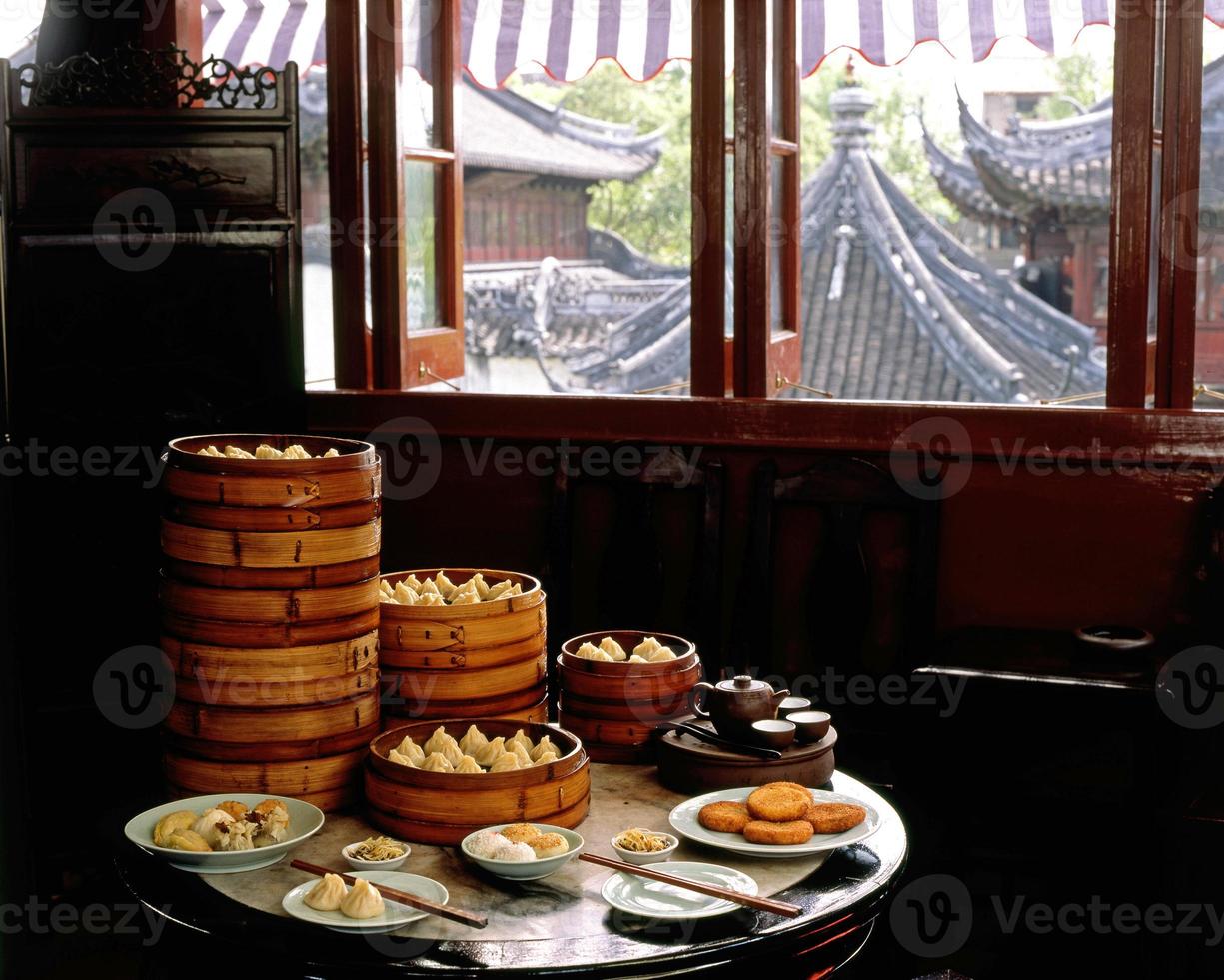 chinesisches essen dimsum bangkok foto