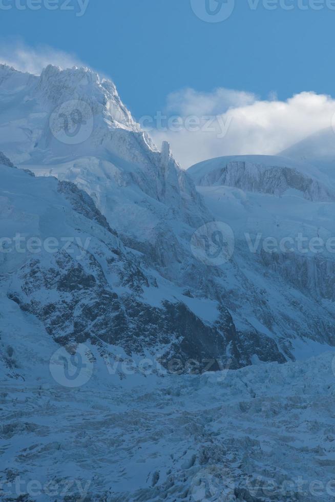 Blick auf die Berglandschaft foto