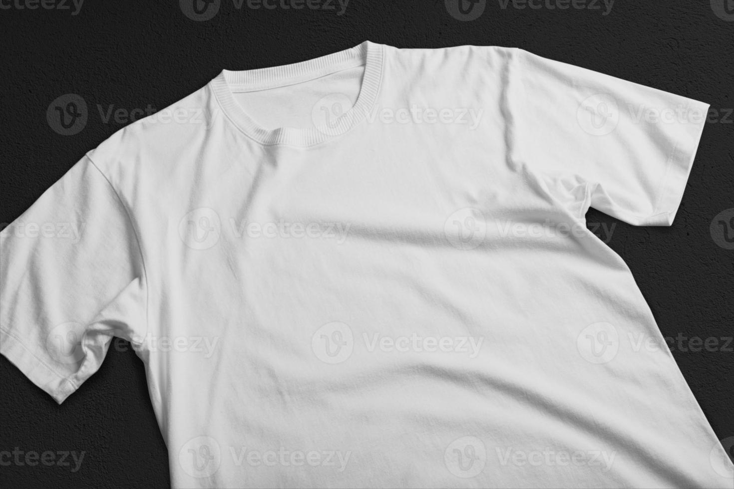 T-Shirt-Mockup-Vorlage foto