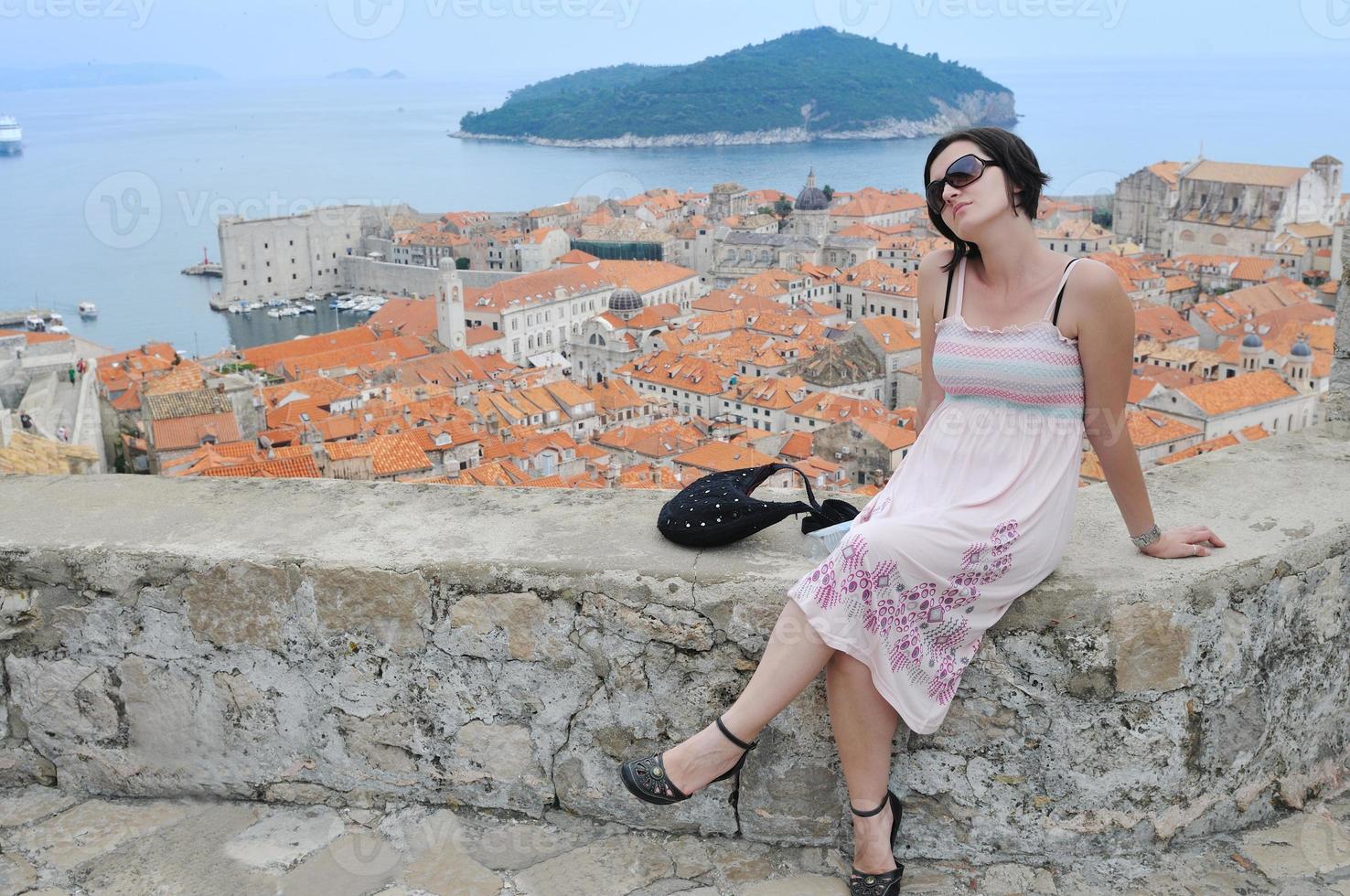 tourist erkunden stadt foto