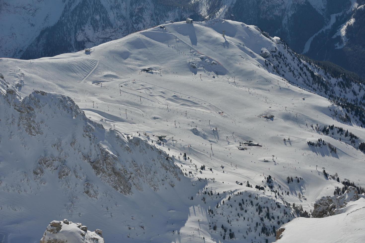 Berg Winter Natur foto