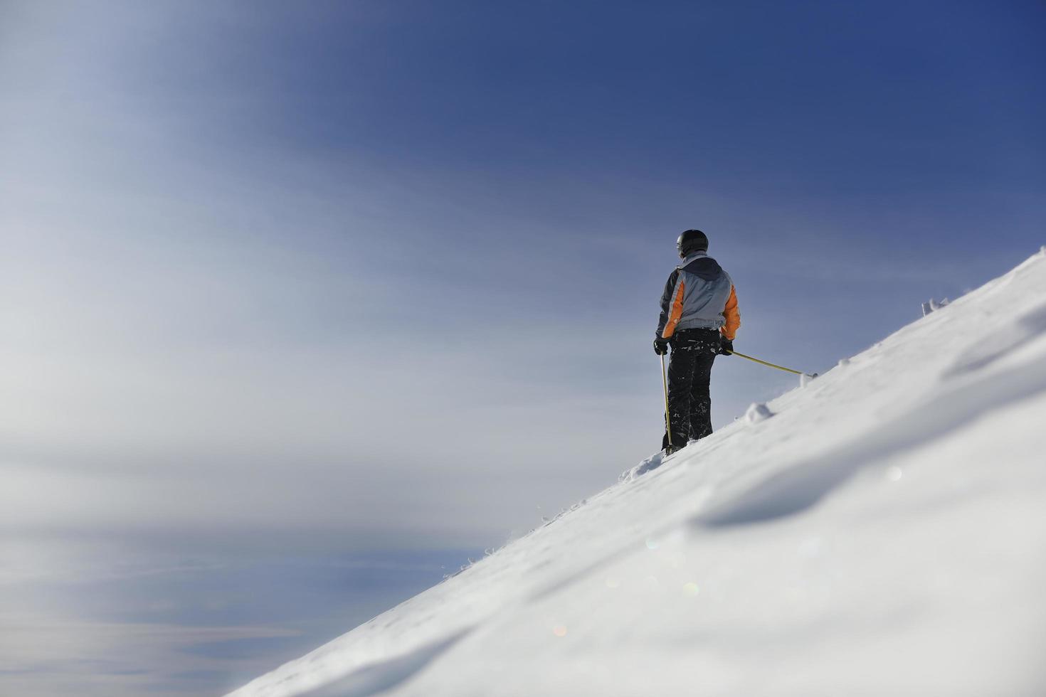 Ski-Freeride-Ansicht foto