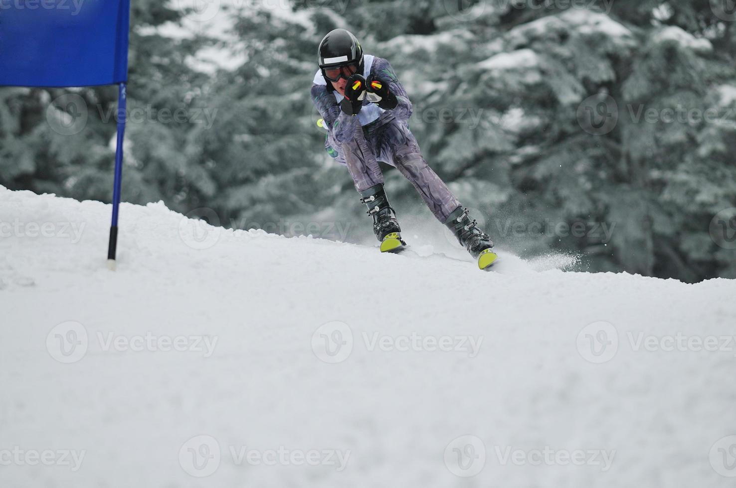 skirennen ansicht foto