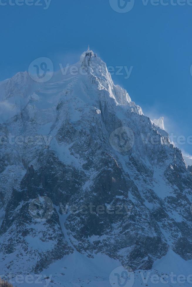 Blick auf die Berglandschaft foto