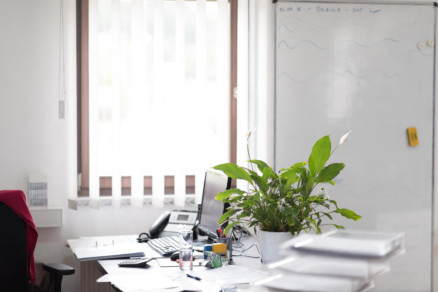 Designer im Büro der Holzmöbelmanufaktur foto