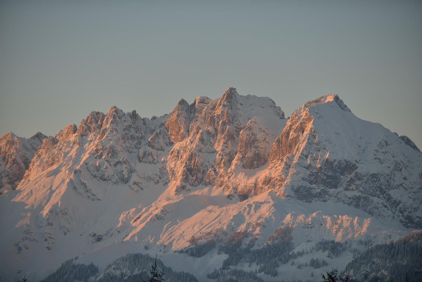 Winter Berglandschaft foto