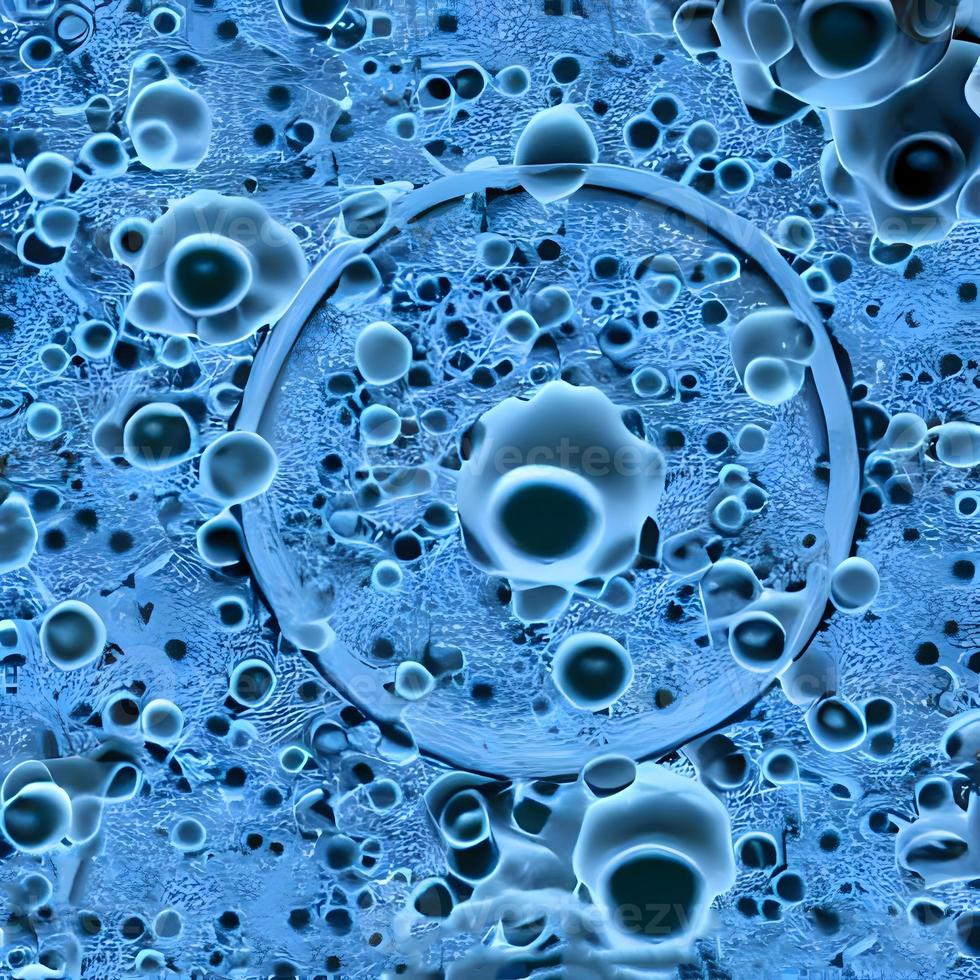 Bakterien, Viren oder Keime Mikroorganismenzellen. medizinische Illustration. 3D-Darstellung. ein hochauflösendes 3D-Rendering foto