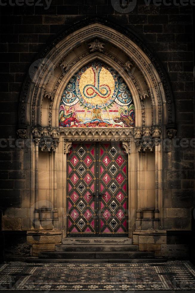 gotischer Eingang foto