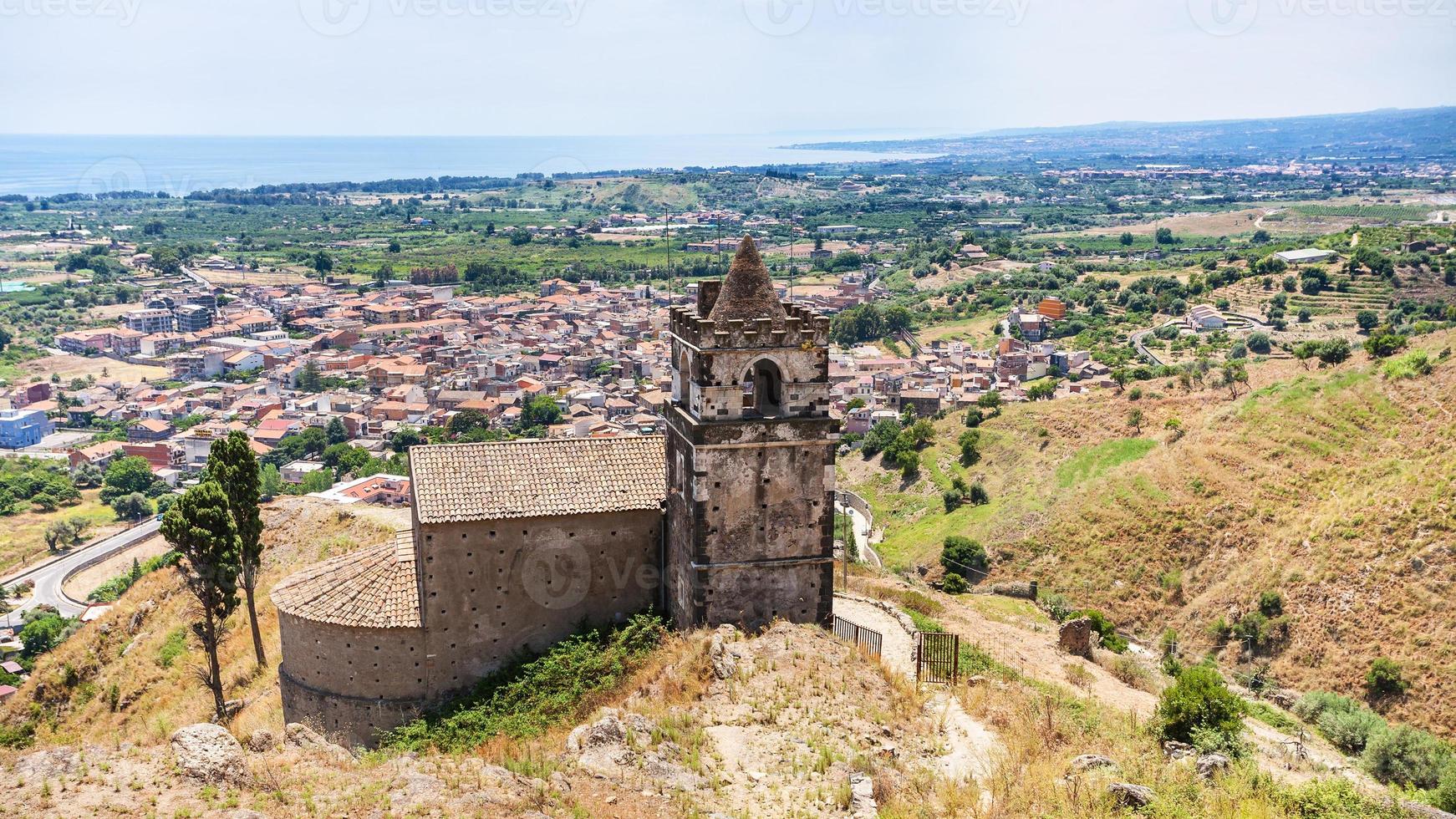 Kirche Santissimo Crocifisso in der Stadt Calatabiano foto