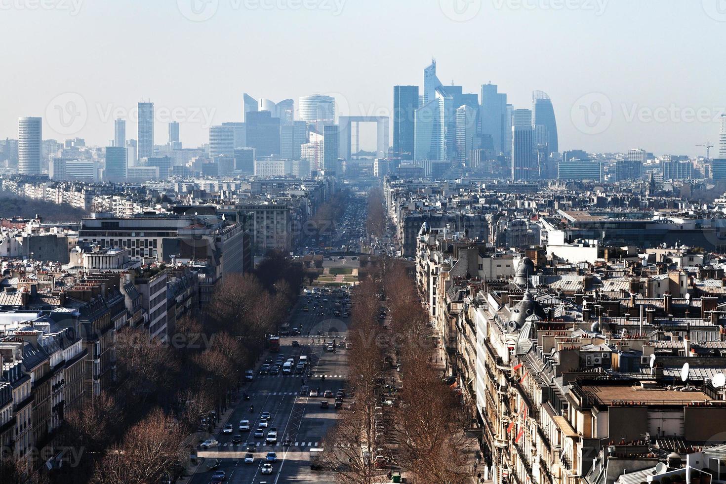 Avenue de la Grande in Paris foto