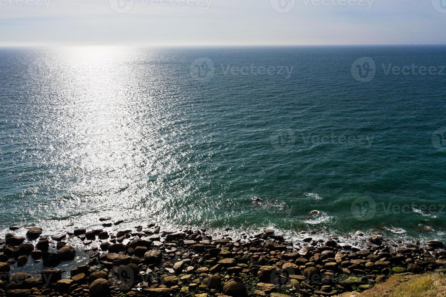 Küste des englischen Kanals Côte d'Opale foto