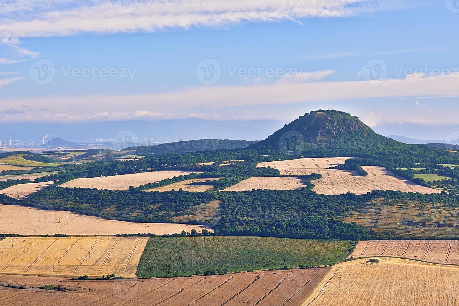 schöne Agrarlandschaft foto