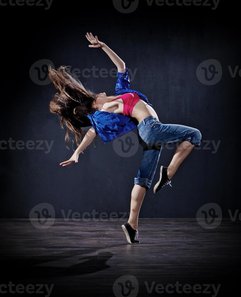 moderne Tänzerin (dunkle Ver) foto