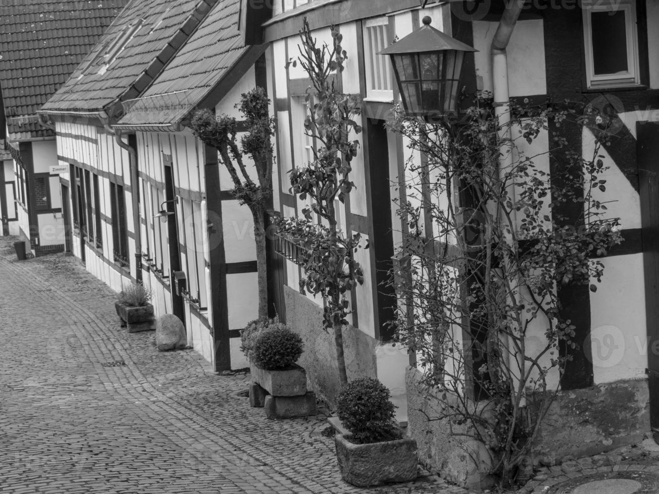 die alte stadt tecklenburg in deutschland foto