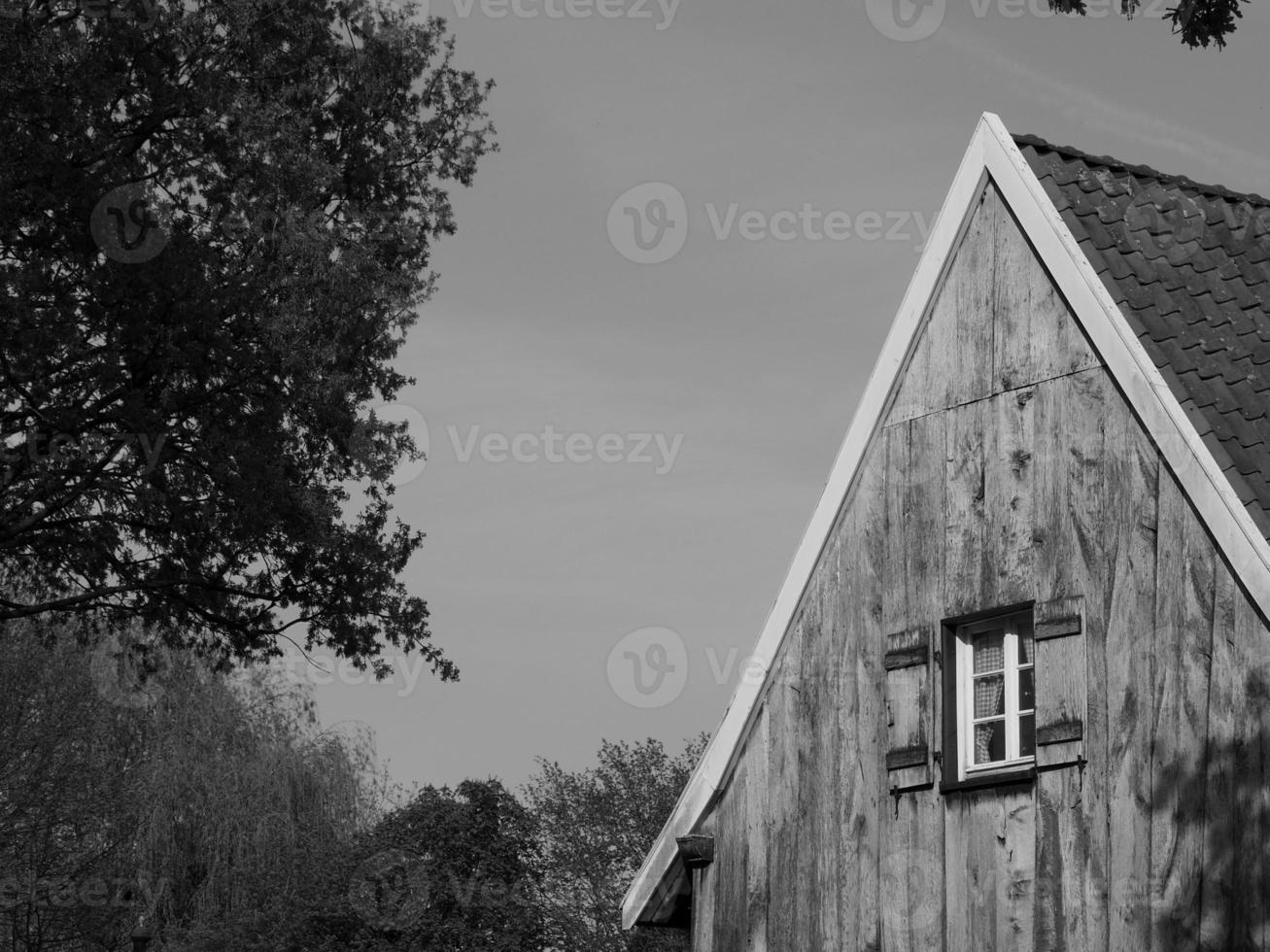 Wandern im deutschen münsterland foto