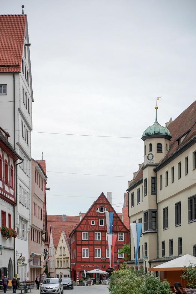 nordlingen, deutschland, 2014. alte gebäude in nordlingen foto