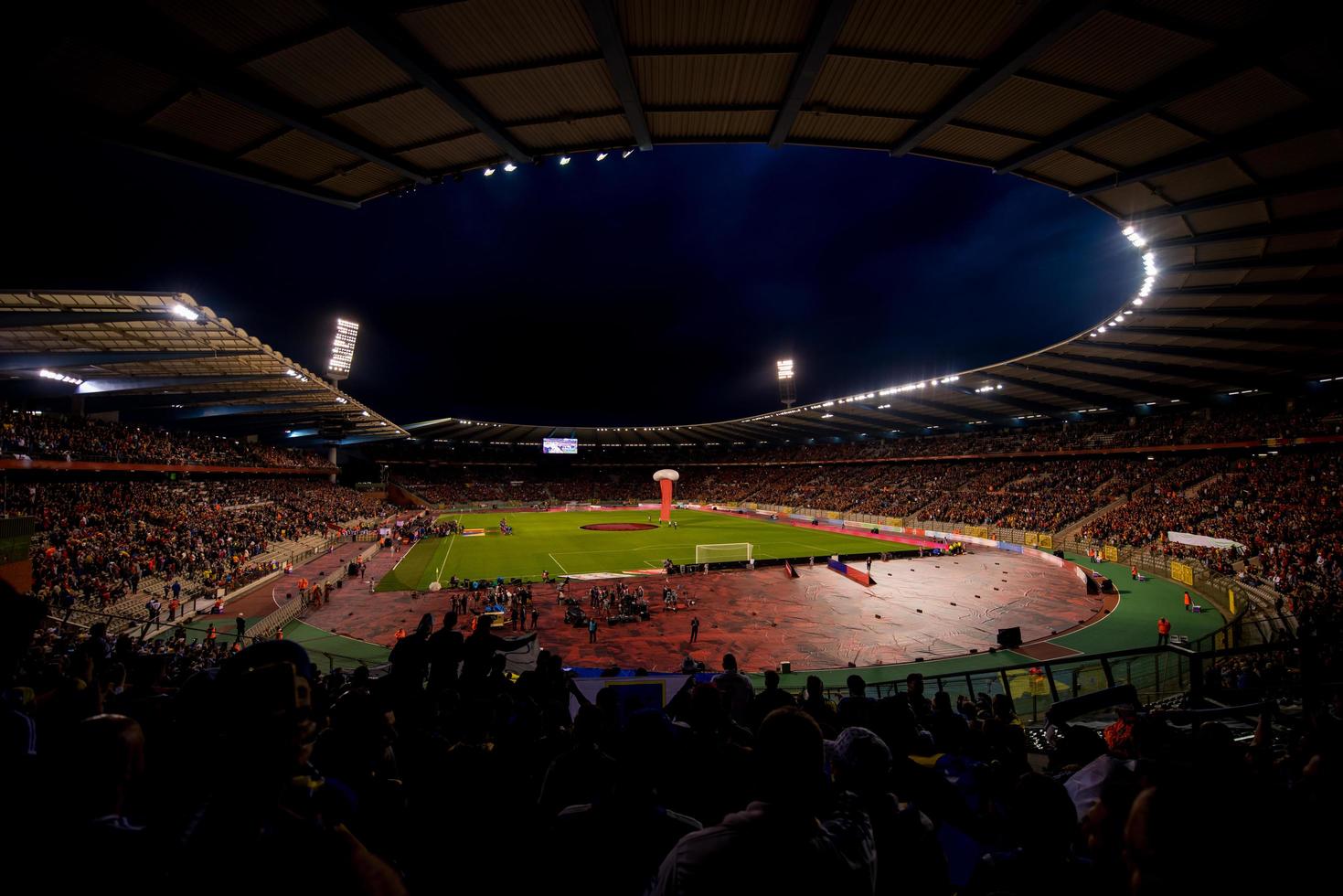 Kroatien, 2022 - Blick auf das Fußballstadion foto