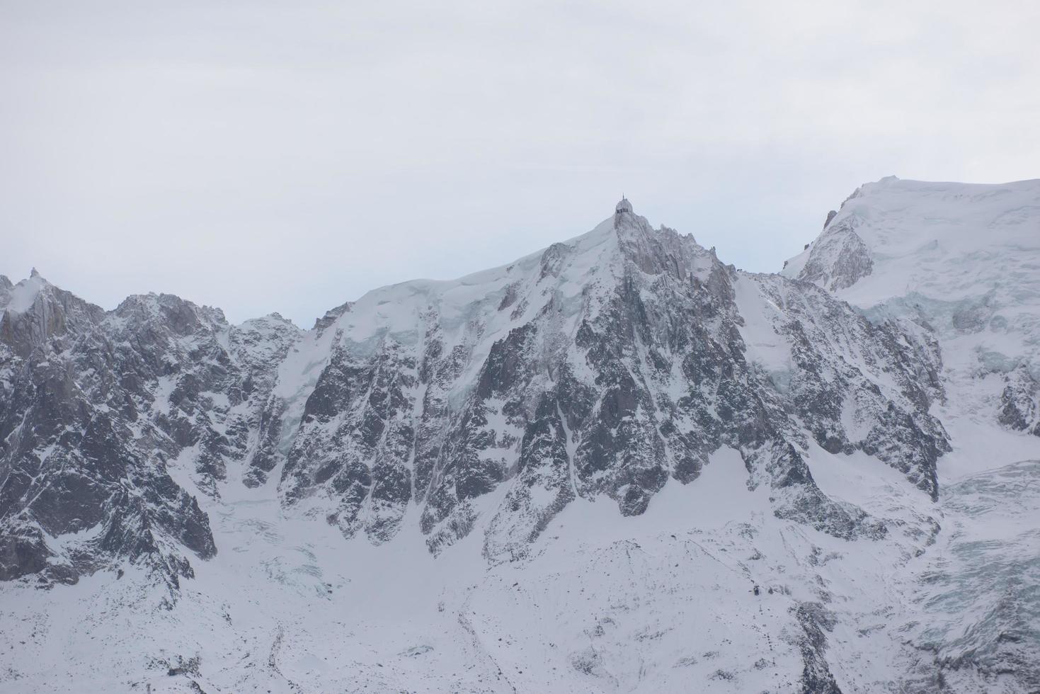 Blick auf die Berglandschaft foto