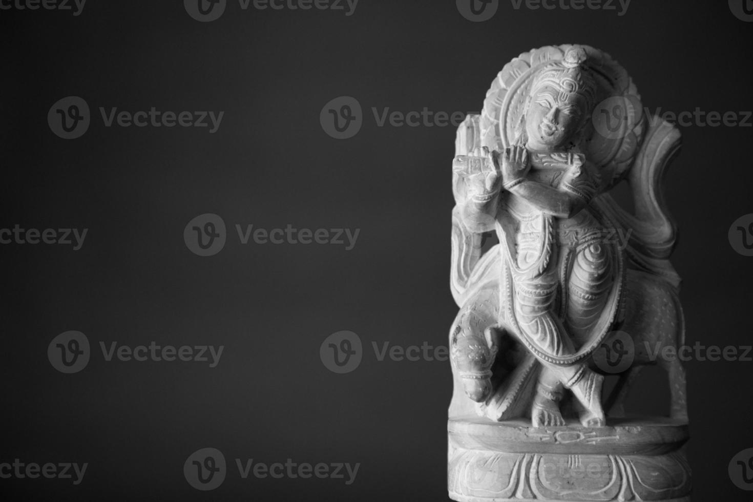 Marmor krishna Statue foto