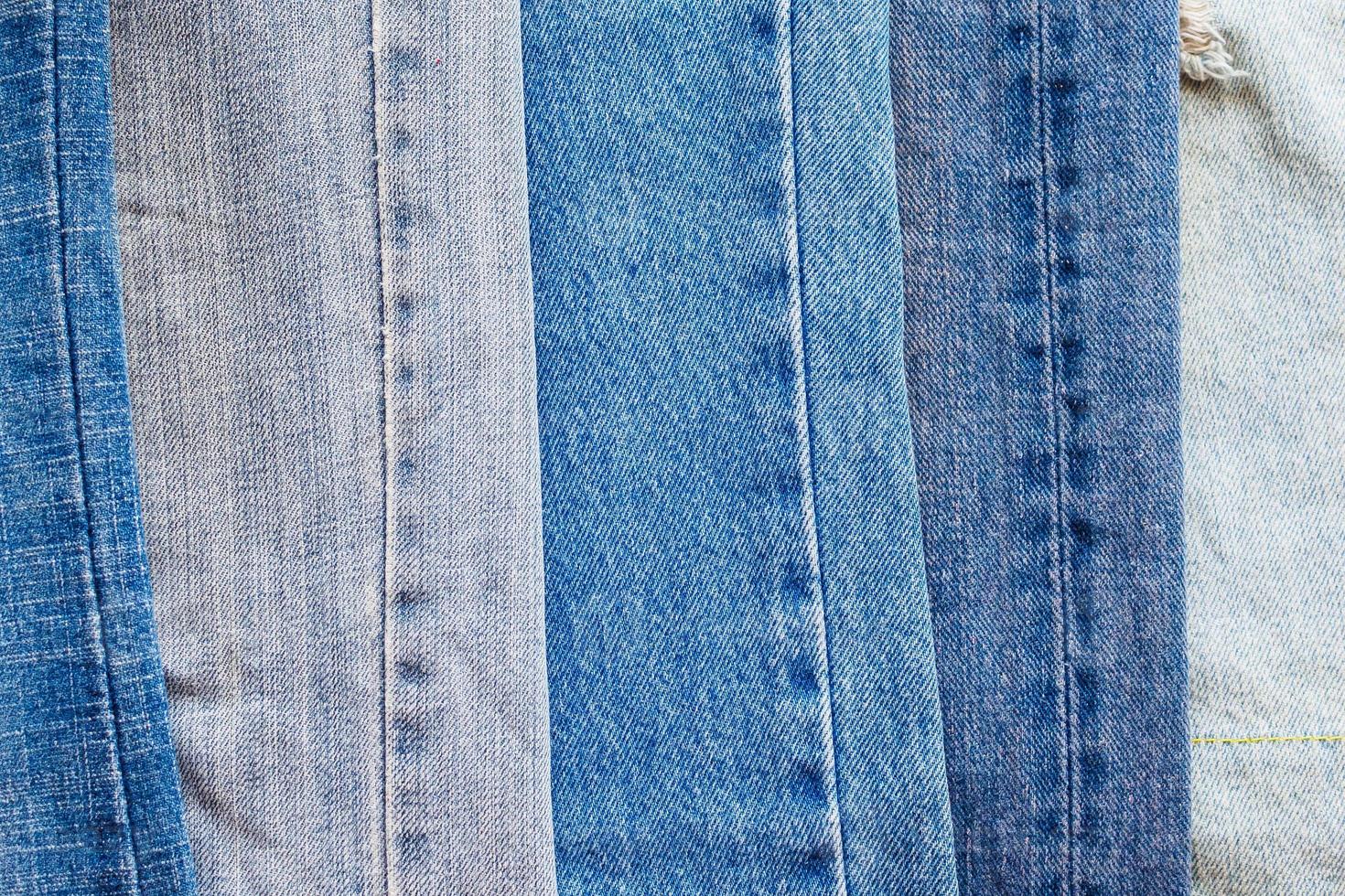 Denim Blue Jeans Textur Hintergrund foto