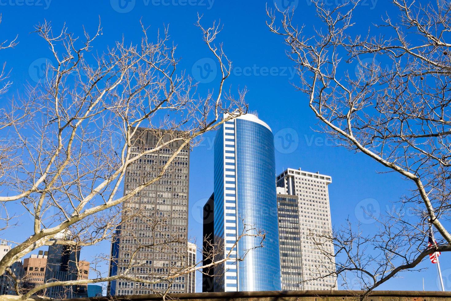 Wolkenkratzer in New York foto