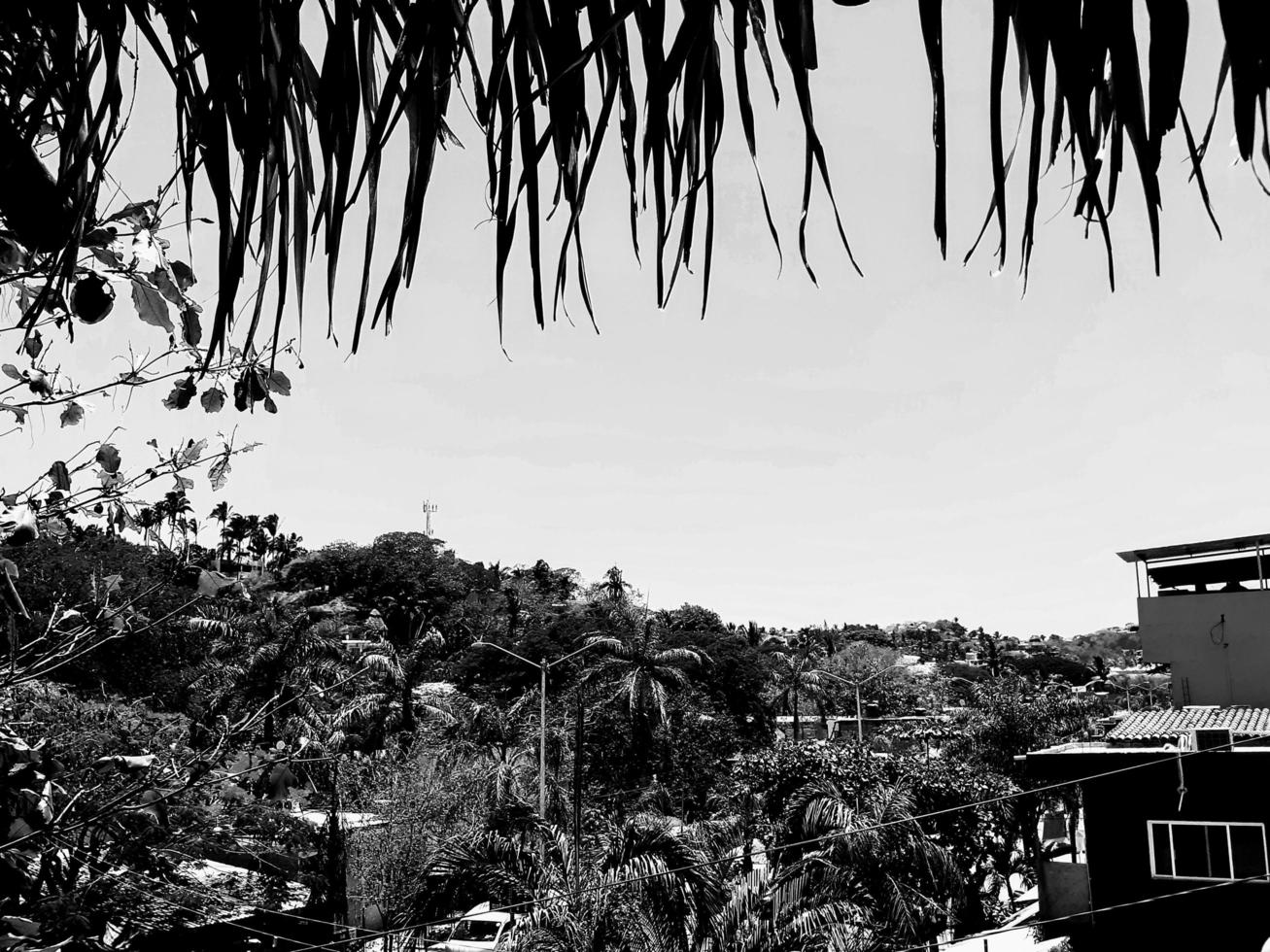 tropische Sayulita-Skyline foto