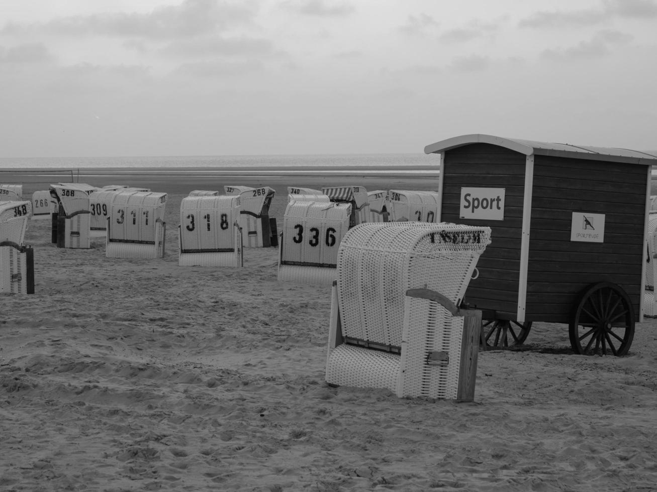 insel spiekeroog in der nordsee foto