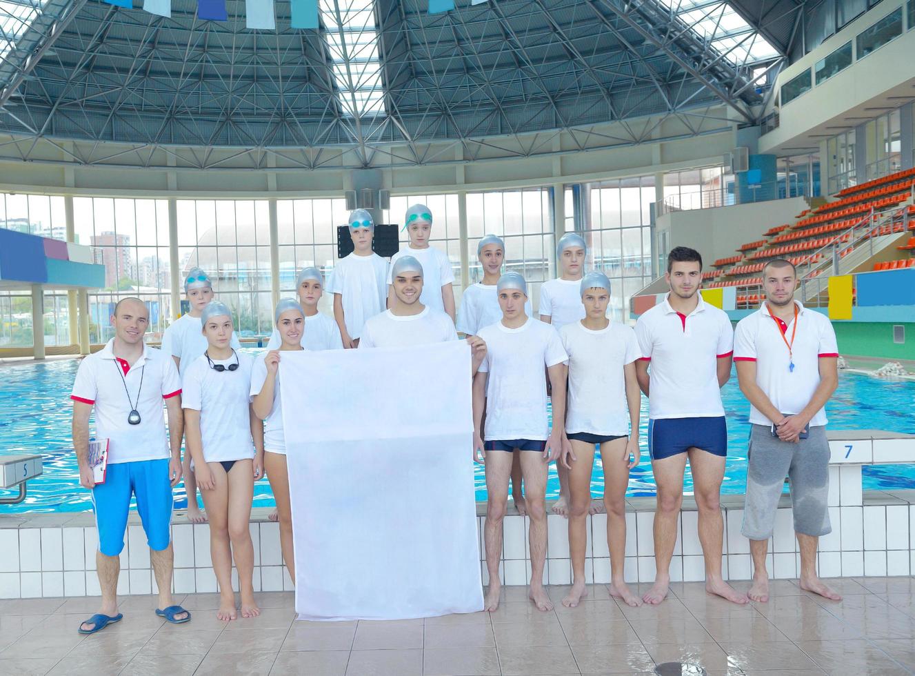 Ansicht Schwimmunterricht foto