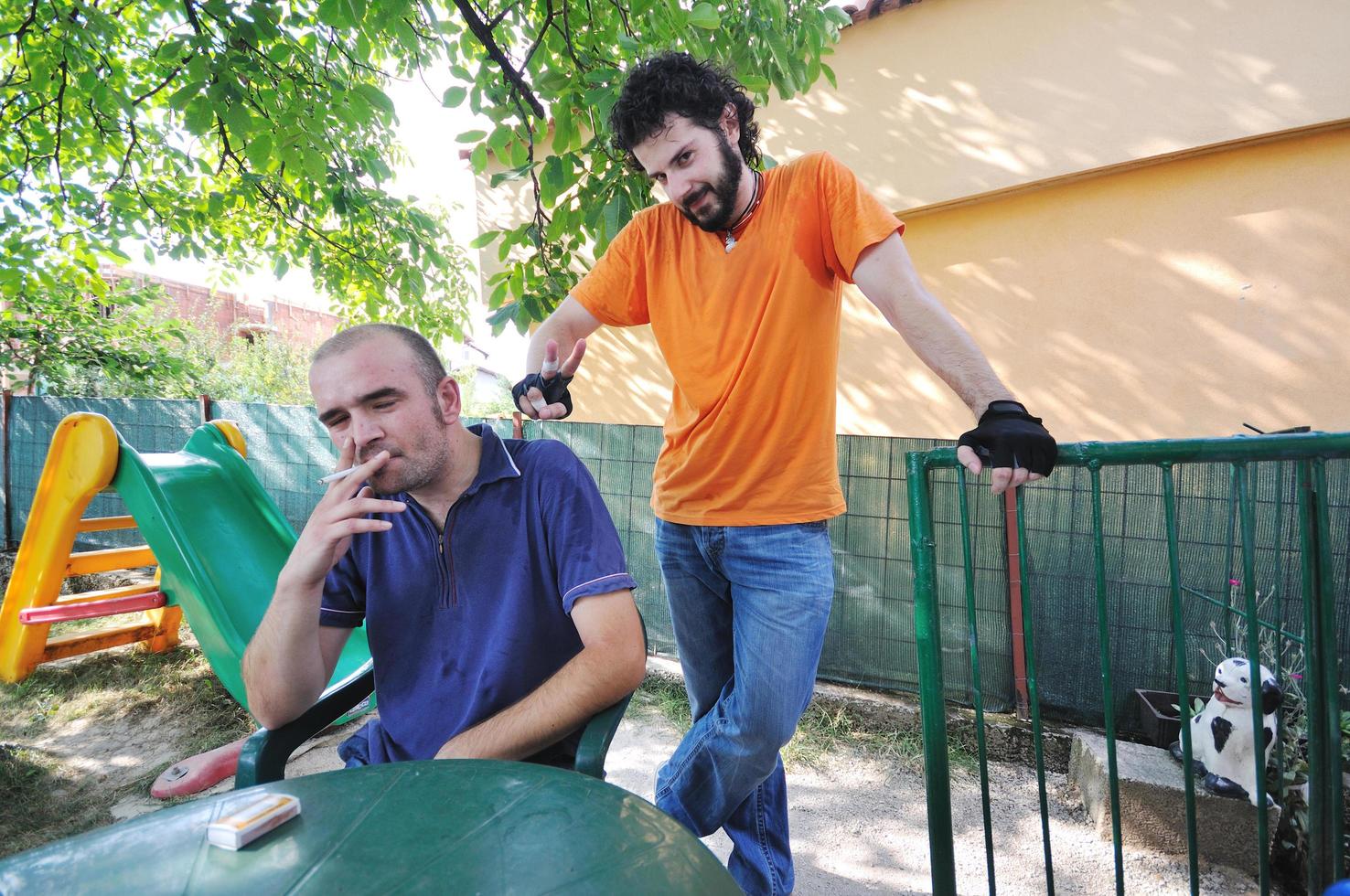 Menschen im Freien anzeigen foto