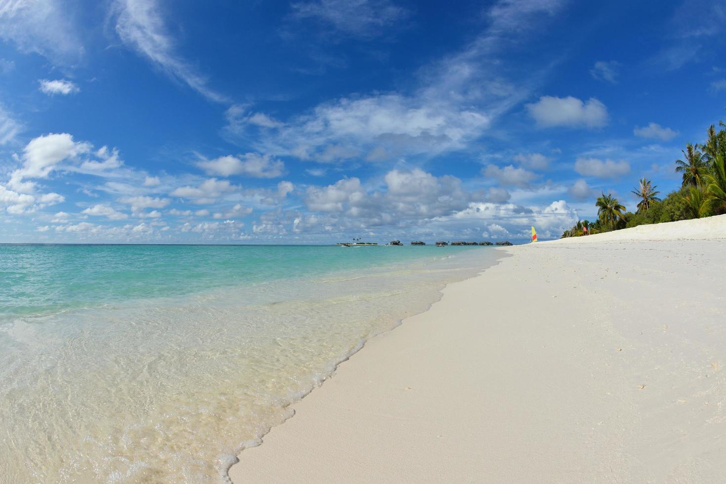 tropische Strandlandschaft foto