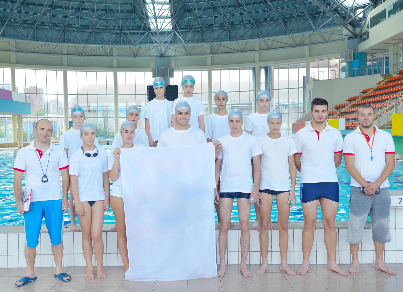 Ansicht Schwimmunterricht foto