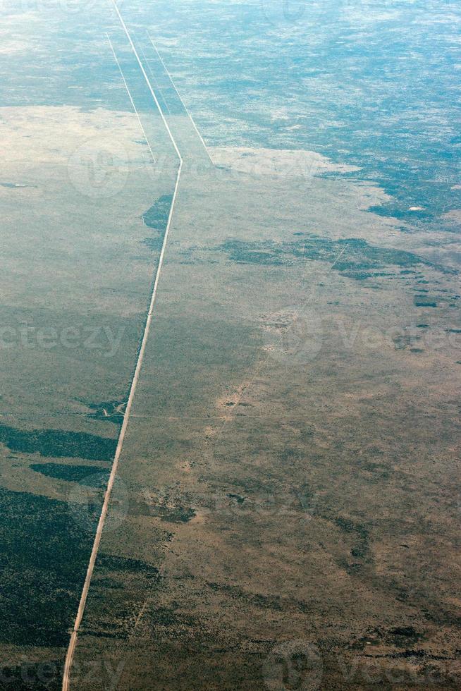 Patagonien-Luftaufnahme vom Flugzeug foto