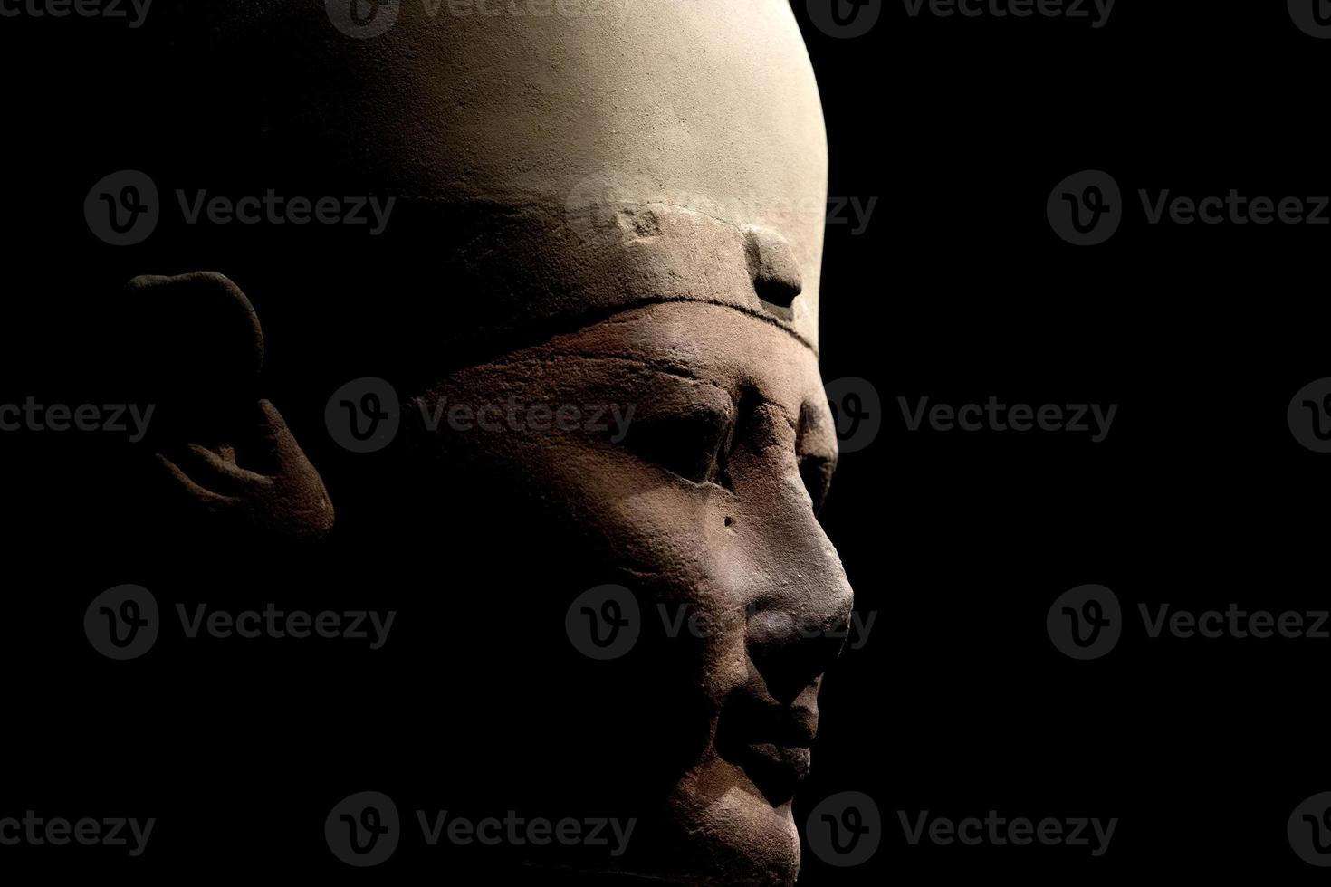 pharao ägyptischer gott tot religion symbol steinstatue foto