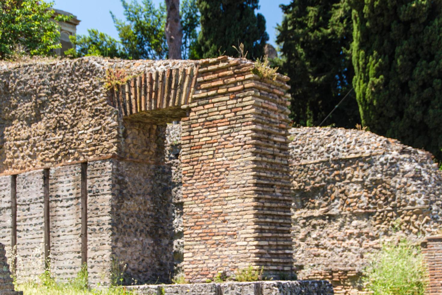 römische ruinen in rom, forum foto