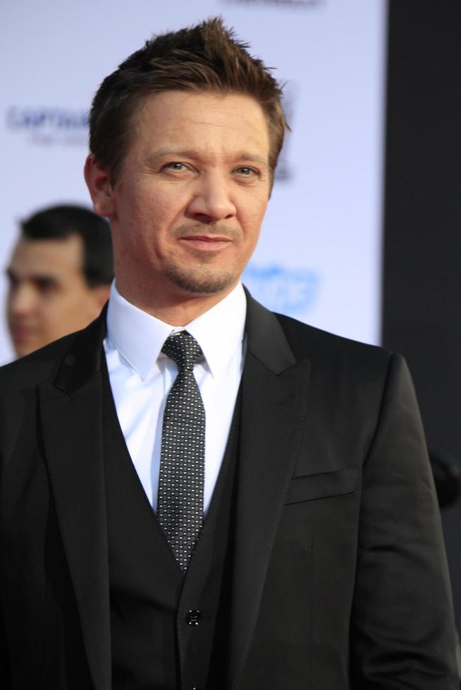 Los Angeles, 13. März - Jeremy Renner bei Captain America - The Winter Soldier La Premiere im El Capitan Theatre am 13. März 2014 in Los Angeles, ca foto