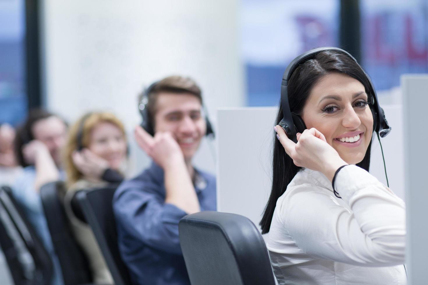 Call-Center-Betreiber foto