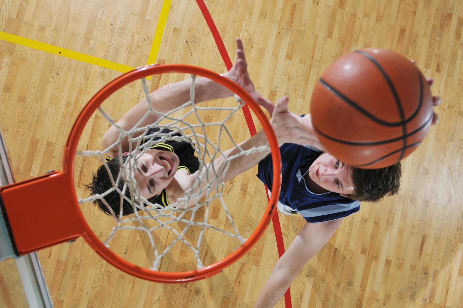 Basketball-Wettbewerbskonzept foto