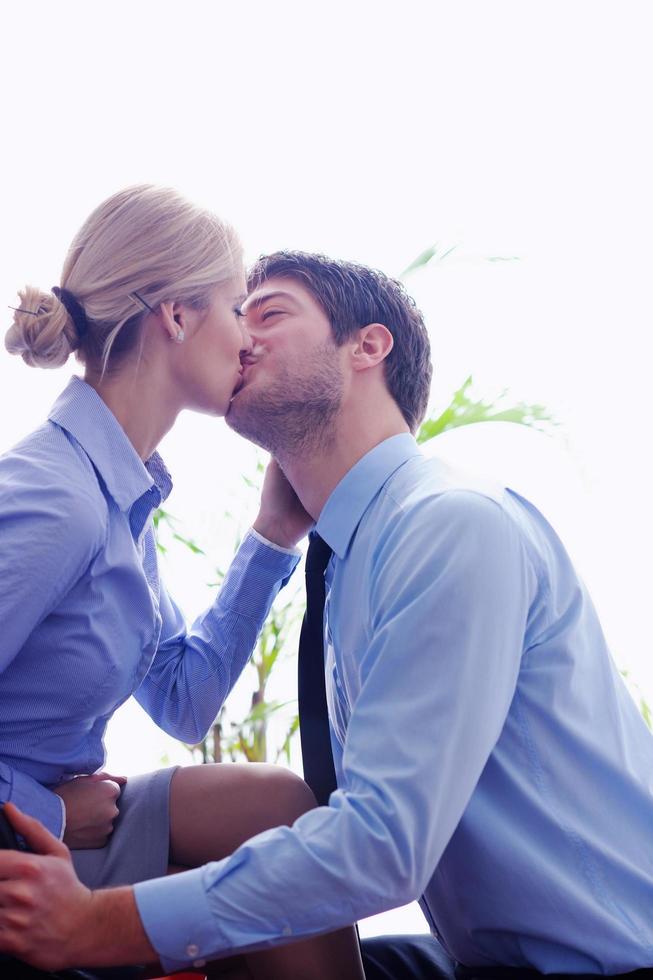 Geschäftsleute Romantik foto