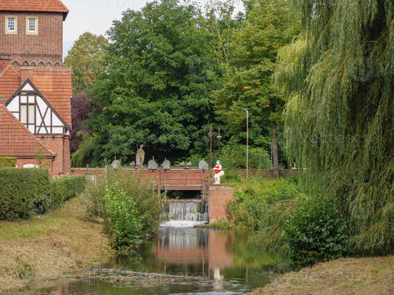 die stadt coesfeld an der berkel in deutschland foto