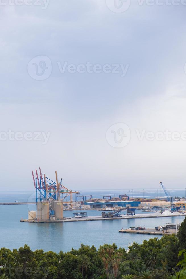 Hafen von Malaga, Spanien foto