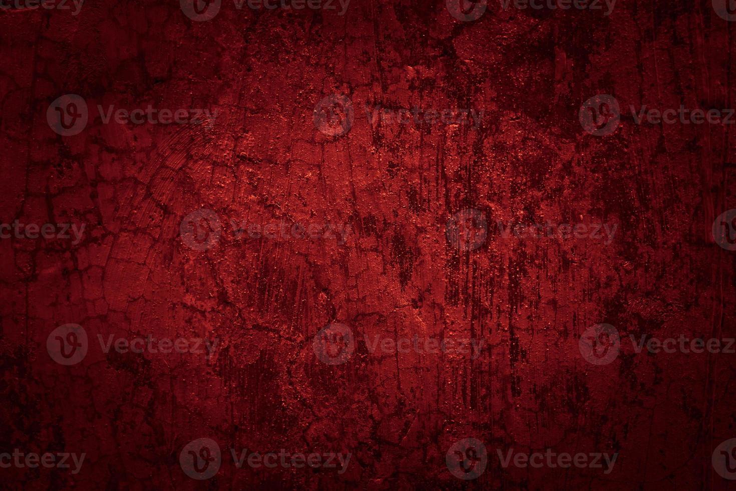 dunkelrotes Blut Grunge Wand konkreieren Textur Hintergrund foto